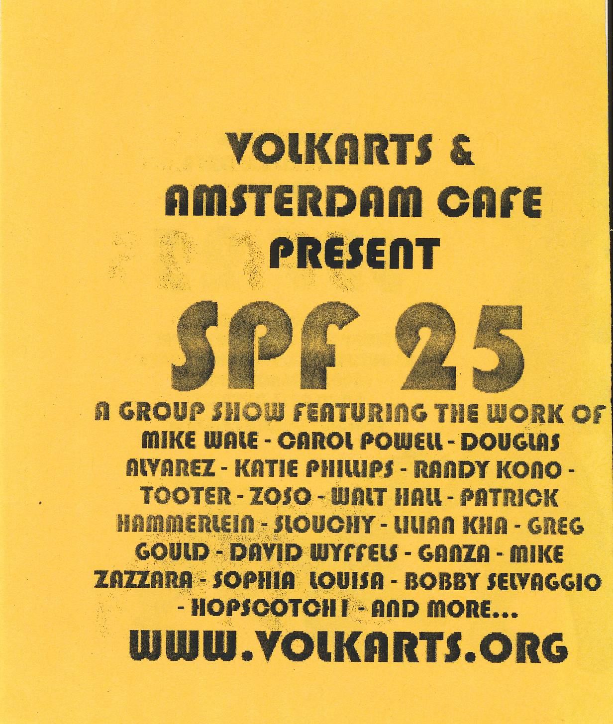 SPF 25 – Amsterdam Cafe